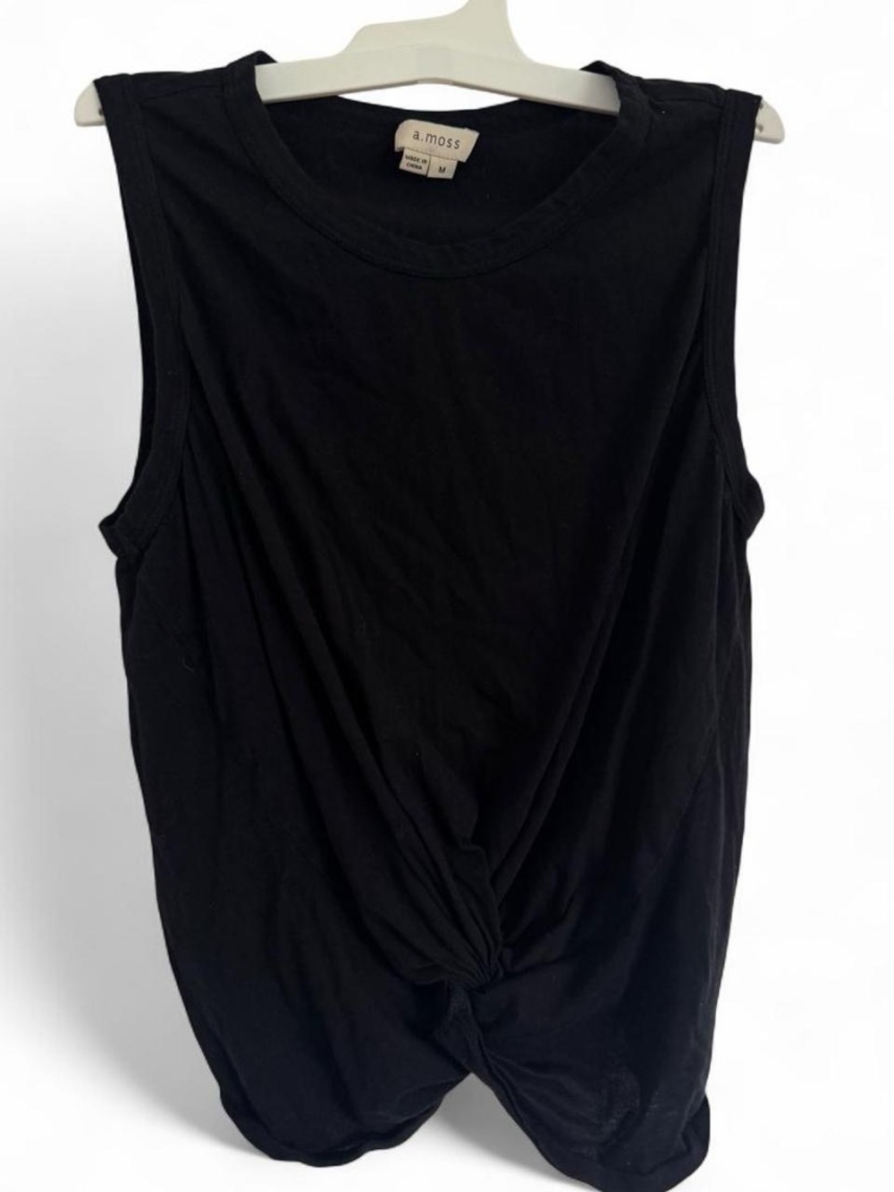 A.Moss black tank